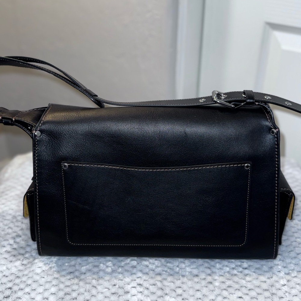 Coach Black Cargo Tabby Bag 36 - Picture 6 of 12